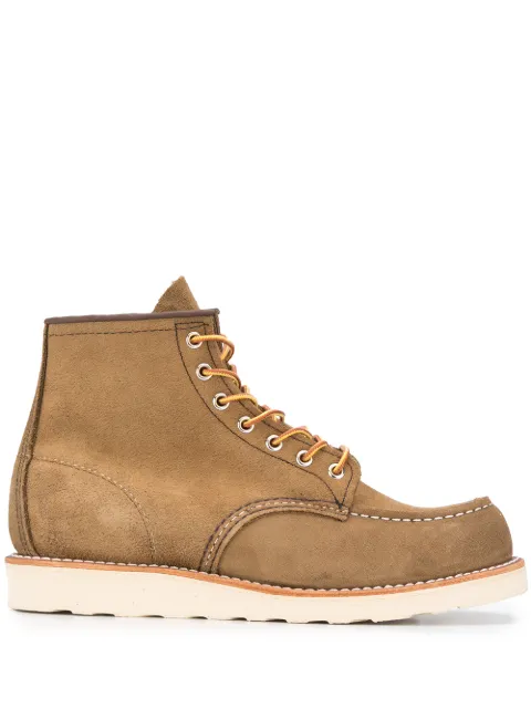 Red Wing Shoes Classic Moc lace-up boots Neutrals 08881