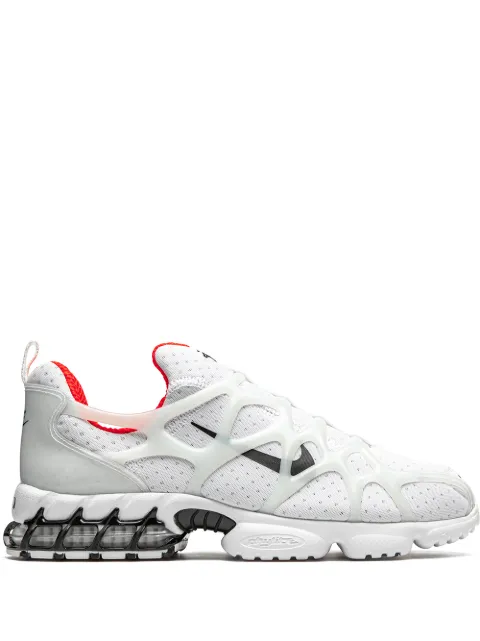 Nike x Stussy Air Zoom Spiridon Kukini "Habanero Red" sneakers White CJ9918