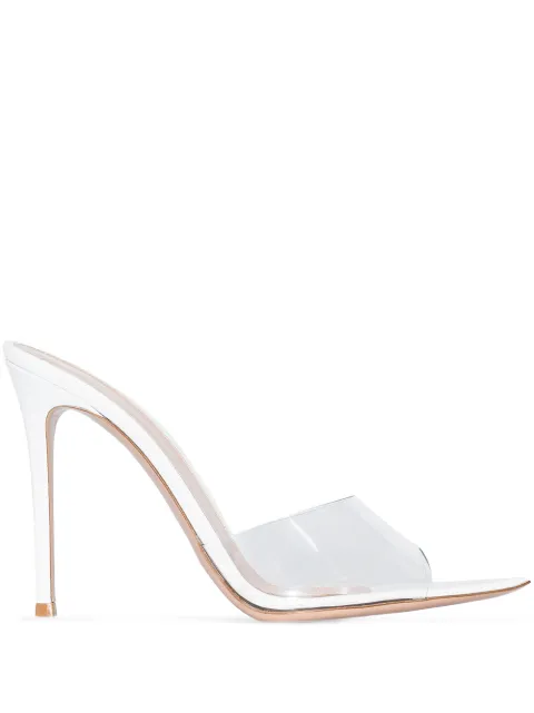 Gianvito Rossi Elle slip-on sandals White G1190015RICGSV