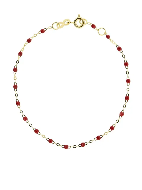 Gigi Clozeau 18kt yellow gold Classic Gigi poppy beaded bracelet Gold B3GI00131