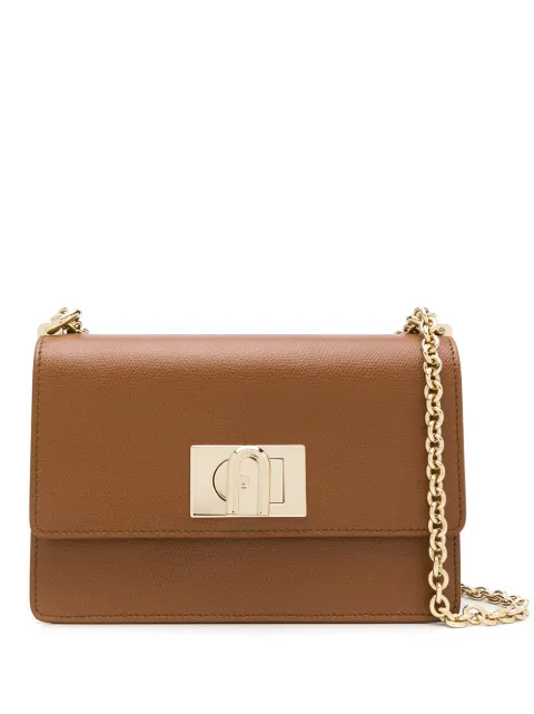 Furla 1927 twist-lock crossbody bag Brown BAFKACOARE000