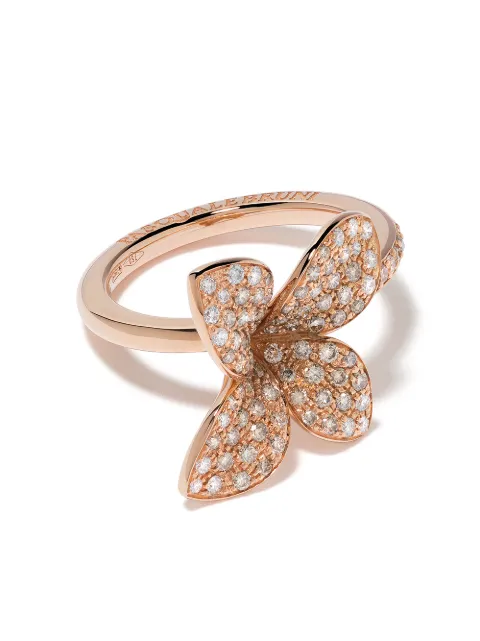 Pasquale Bruni 18kt rose gold Petit Garden diamond ring Pink 15376R