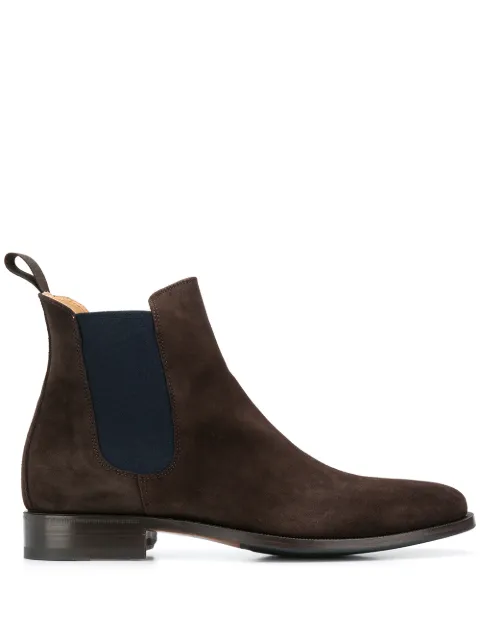 Scarosso Giancarlo chelsea boots Brown GIANCARLOCHELBRDSUED