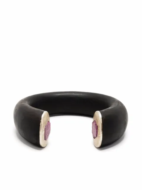 Parts of Four Big Druid bracelet Black E17021KUMARUS