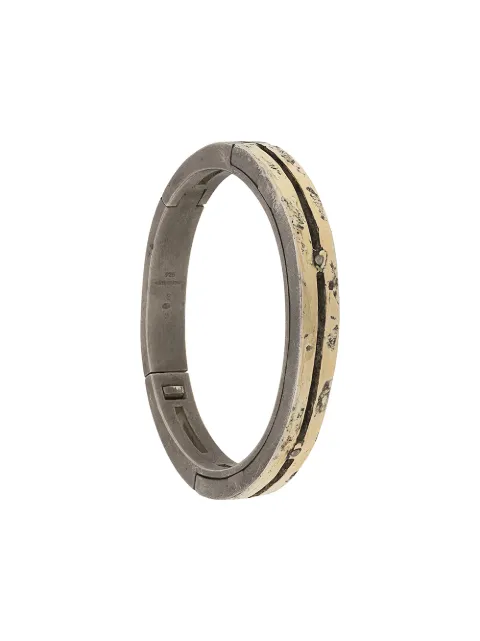 Parts of Four Sistema hammered-effect bracelet Silver 14072DA18K
