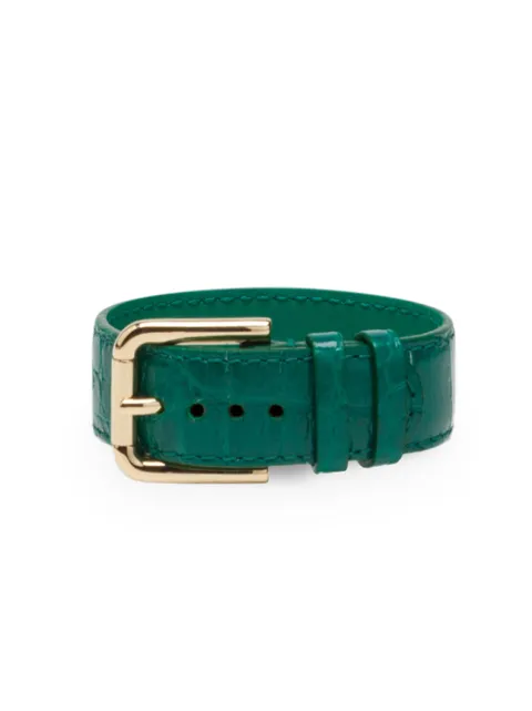 Dolce & Gabbana buckle-fastening bracelet Green BL0065A2T68