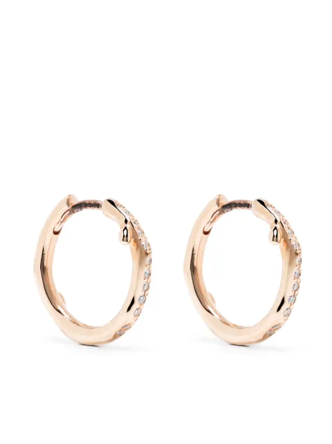 Shaun Leane Cherry Blossom crystal-embellished earrings Gold CB019RVWHEOS