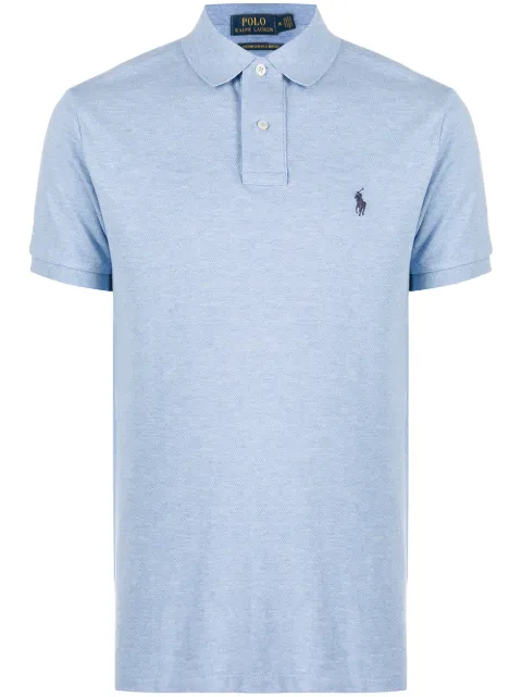 Polo Ralph Lauren Blue Embroidered Motif Polo Shirt Blue 710666998007
