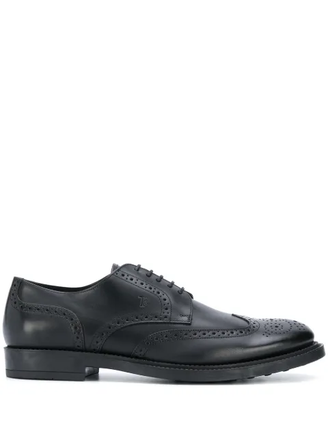 Tod's wingtip monogram brogues Black XXM62C00C10OLWB999