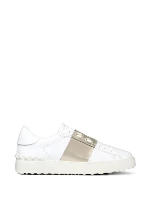Valentino Garavani Open leather sneakers White WS0781FLR