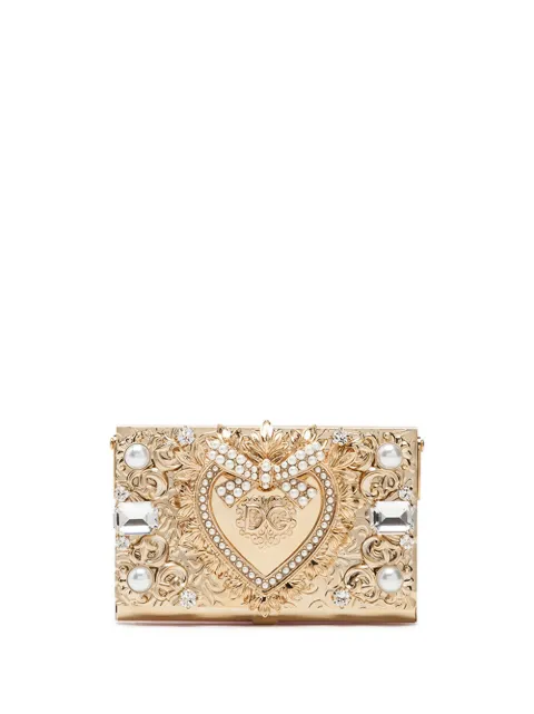 Dolce & Gabbana micro Jewel mini bag Gold BI1164AZ117