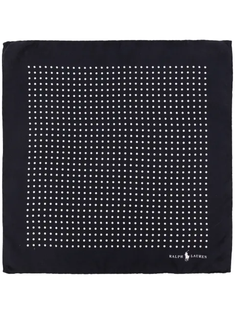 Polo Ralph Lauren St James spot-print pocket square Blue 712532869001