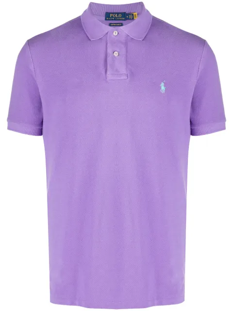 Polo Ralph Lauren piqué cotton polo shirt Purple 710782592028