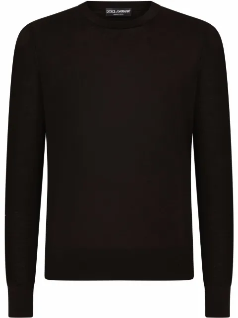 Dolce & Gabbana cashmere sweater Black GI008KF44D5