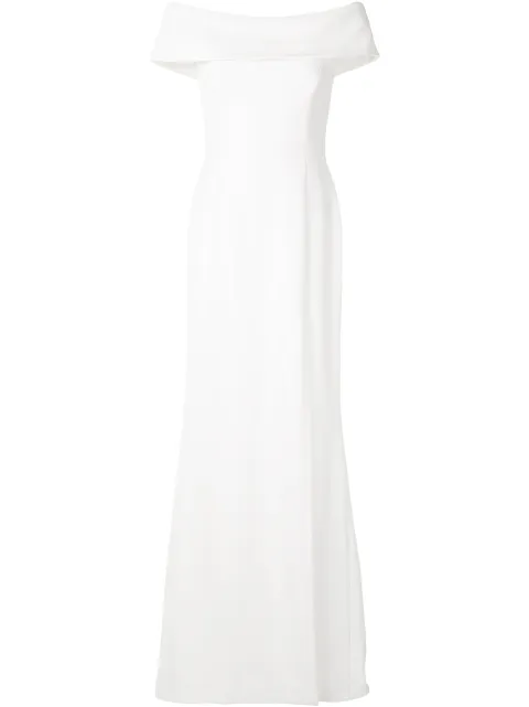 Rebecca Vallance Venice off-shoulder gown White 20041920