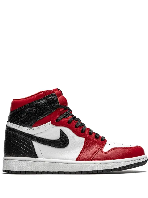 Jordan Air Jordan 1 High Retro "Satin Snake" sneakers Red CD0461