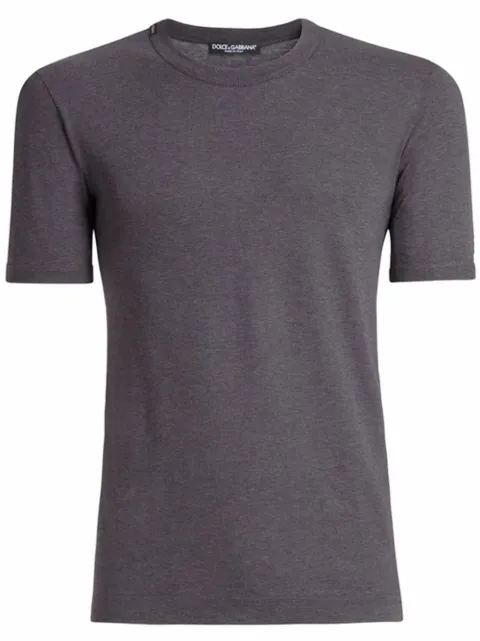 Dolce & Gabbana logo-patch T-shirt Grey G8EI9TFU7EQ