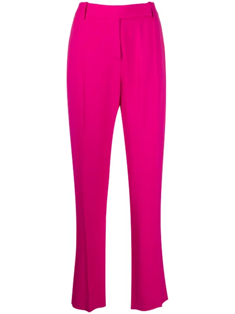 Valentino Garavani mid-rise straight trousers Pink BRB3W05KG