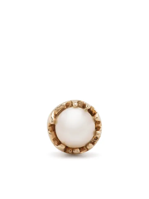 Maria Black 14kt yellow gold pearl Terre stud earring Gold SB1052YG