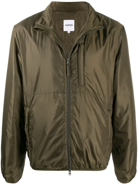 ASPESI technical light jacket Green 2I367961