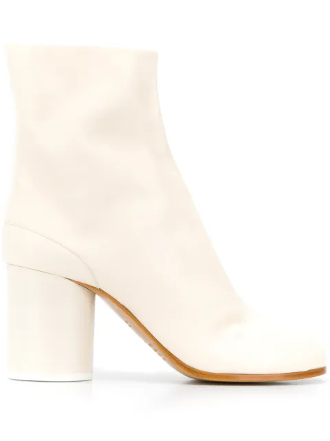 Maison Margiela Tabi leather ankle boots Neutrals S58WU0260P3753