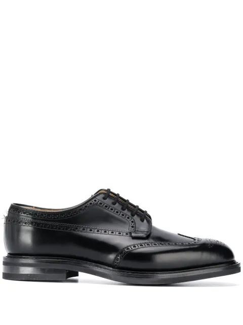Church's Grafton brogue-detail derby shoes Black EEC305FG000009XV