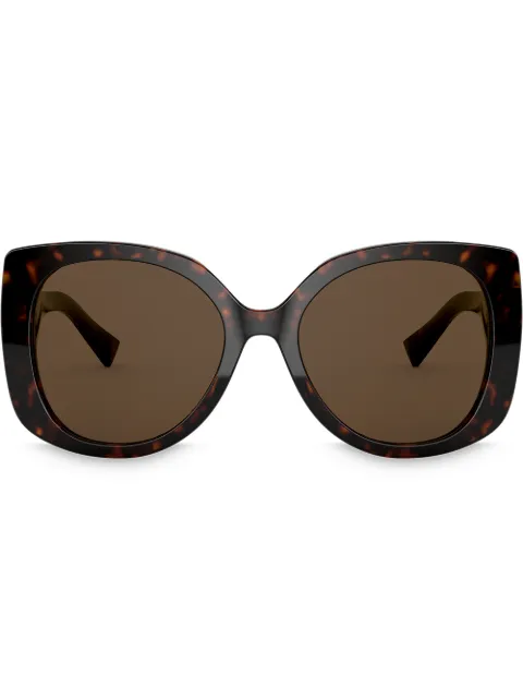 Versace Eyewear Medusa Icon square-frame sunglasses Green VE438710873