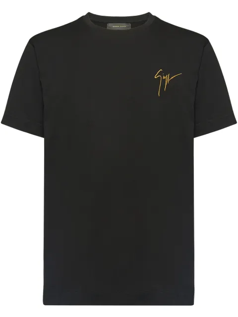Giuseppe Zanotti Lr-01 cotton T-shirt Black IRU0007001