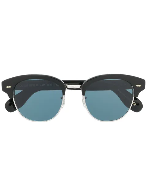Oliver Peoples square tinted sunglasses Black OV5436S