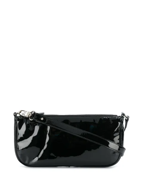 BY FAR Black Patent Shoulder Bag Black 18FWRCLVBLPMED