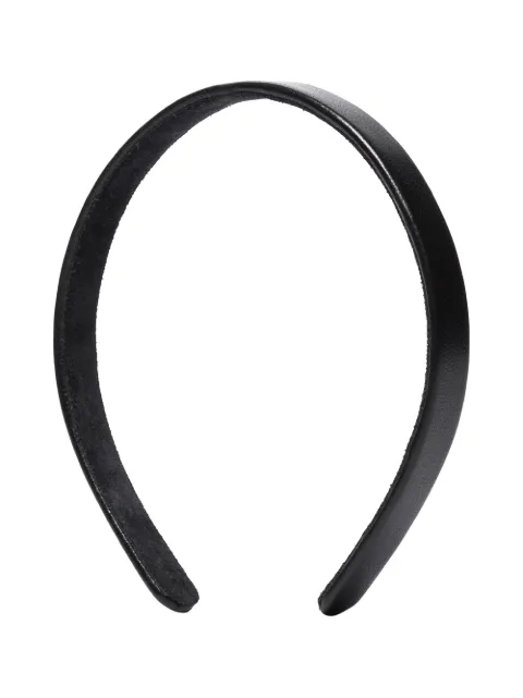 Jennifer Behr Leon leather headband Black 01BA2