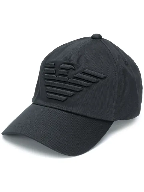 Emporio Armani logo-embossed baseball cap Black 627522CC995