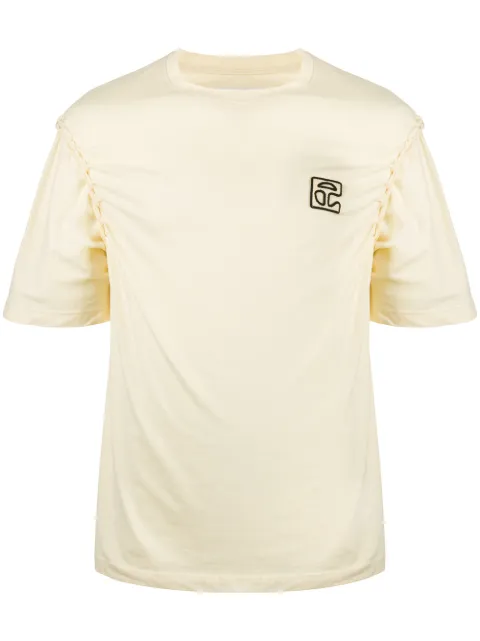Telfar braided-seam T-shirt Neutrals FW20J09OW
