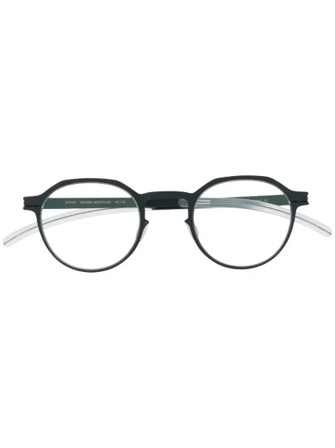 Mykita Armstrong round frame glasses Blue ARMSTRONG