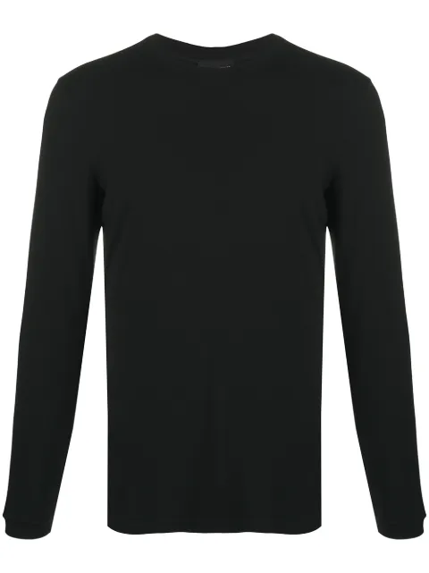 Giorgio Armani jersey T-shirt Black 3GST51SJP4Z