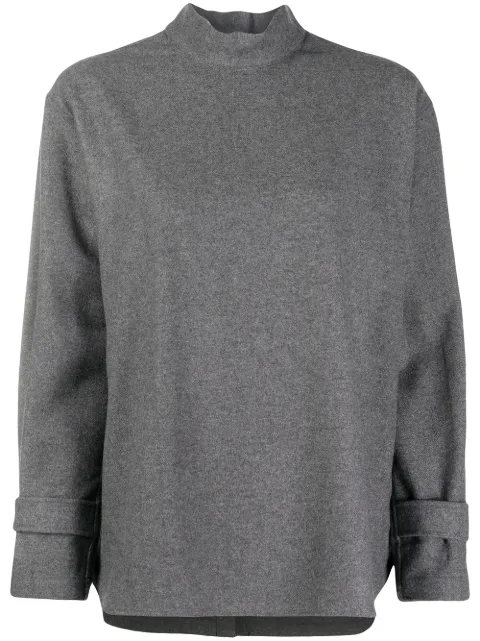 Jejia buttoned-back shirt Grey 2939J1E004205501
