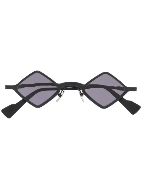 Kuboraum square frame sunglasses Black MASKEZ14BM