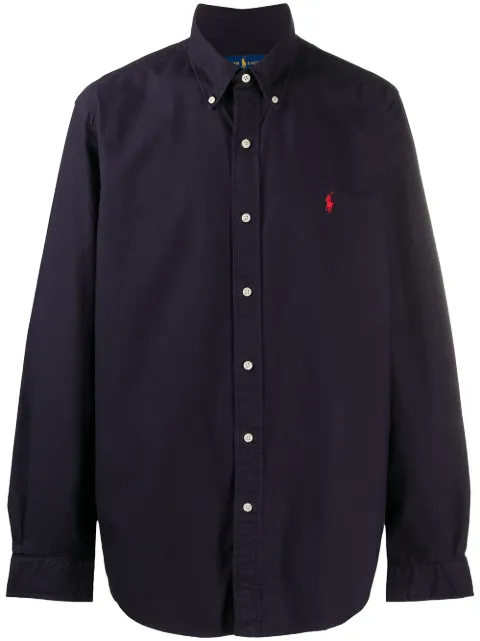 Polo Ralph Lauren button-down collar shirt Blue 710772290002
