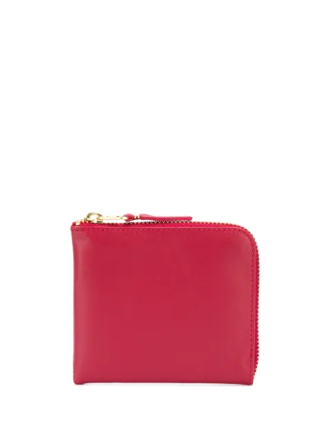 Comme Des Garçons Wallet small zip-around wallet Red SA3100