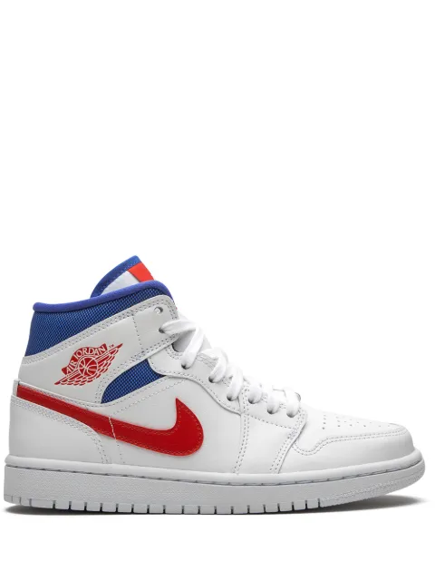 Jordan Air Jordan 1 Mid "USA" sneakers White BQ6472
