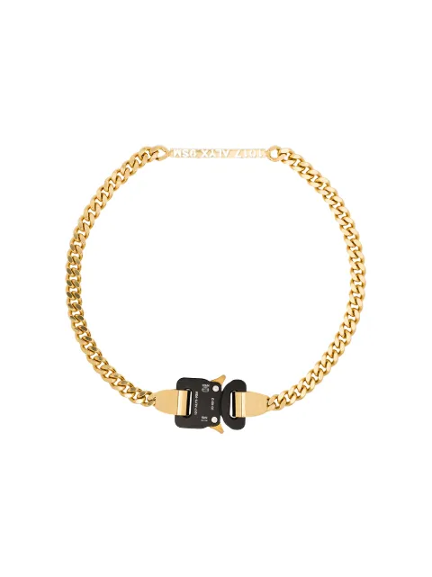 1017 ALYX 9SM Buckle chain necklace Gold AAUJW0032OT01