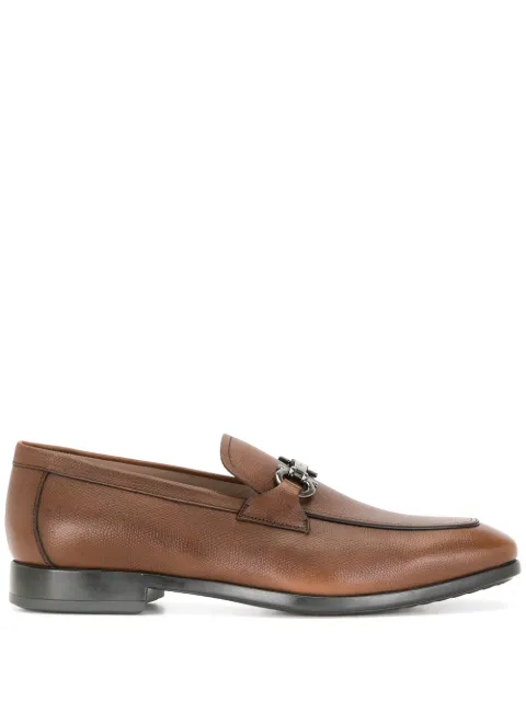 Ferragamo Ree Gancini loafers Brown 736556
