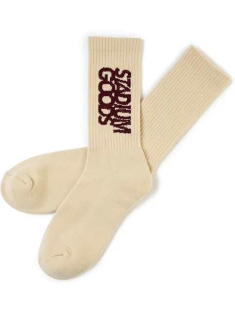 STADIUM GOODS® Cookie Dough crew socks Neutrals SGS0172