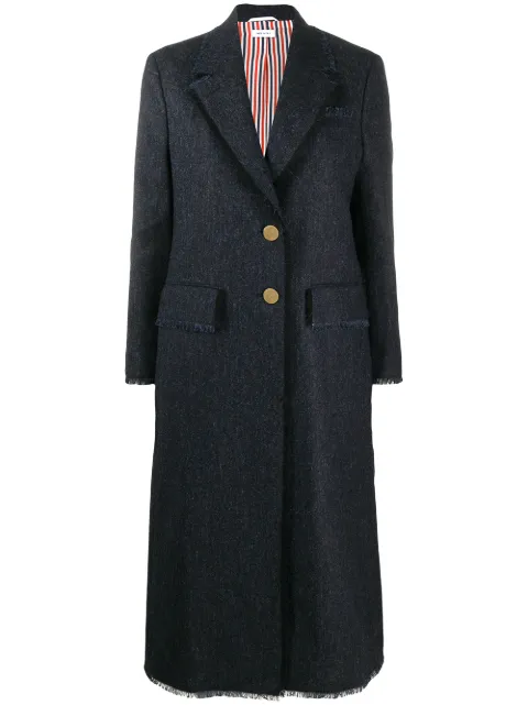 Thom Browne single-breasted coat Blue FOC320T05385