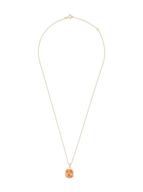 True Rocks globe pendant necklace Gold ORANGEGOLDGLOBENECKLACEMEN