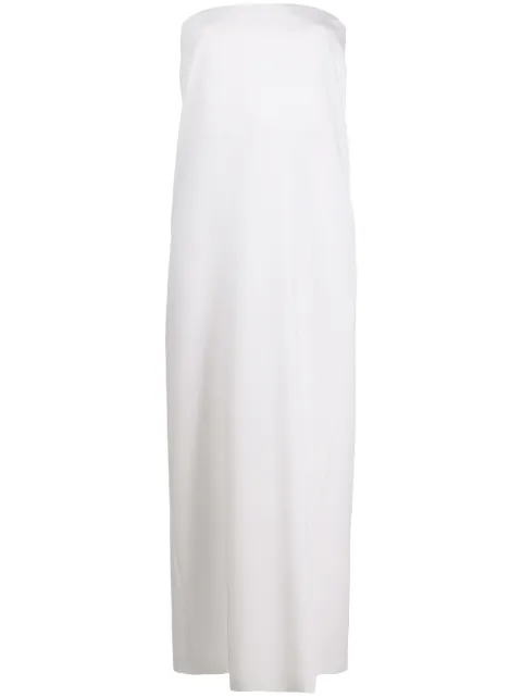 PUCCI strapless long dress White 1ERH031E657