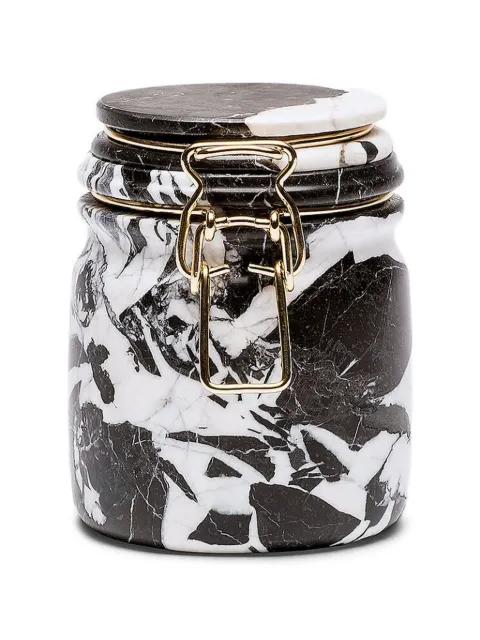 Editions Milano Miss Marble Grand jar (12cm) Black BA5046