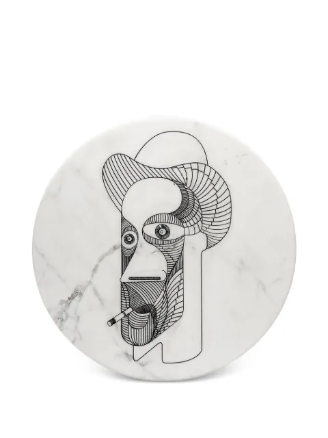 Editions Milano Marblelous VI marble plate White LD2017