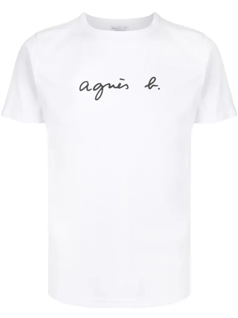 agnès b. Coulos short-sleeved T-shirt White EA65S137
