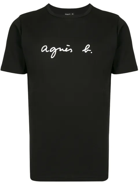 agnès b. Coulos short-sleeved T-shirt Black EA65S137